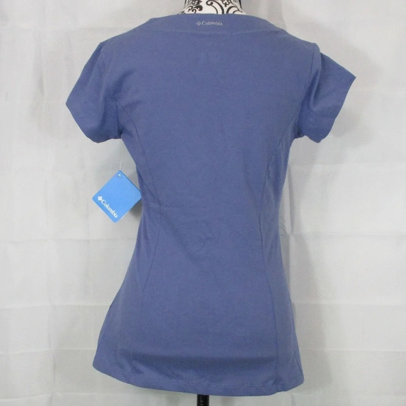COLUMBIA Short Sleeve Top NWT Size Small Petite - Picture 5 of 7